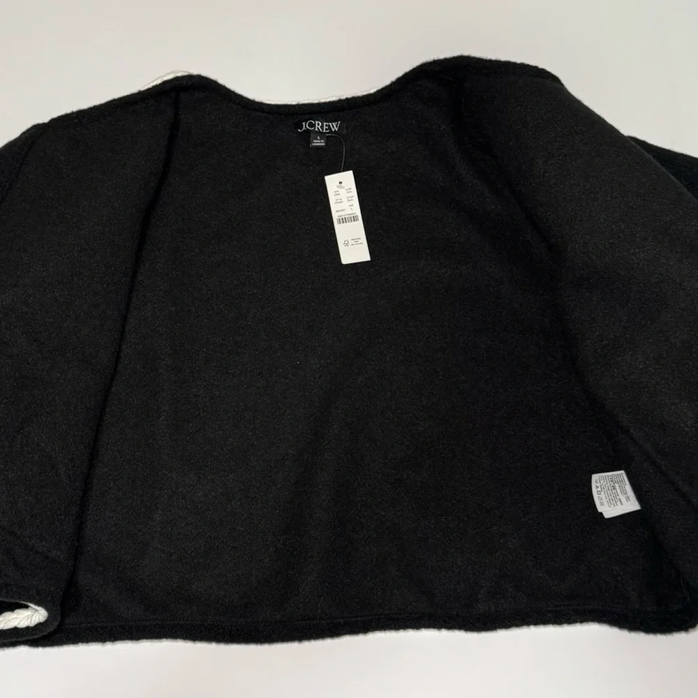 J. Crew woman’s Cropped Boucle Yarn Lady Jacket large